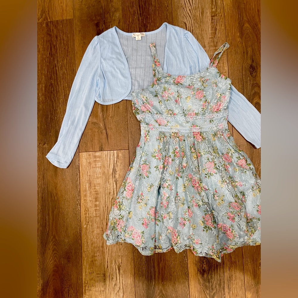 Girls Knitworks Dress 2 piece